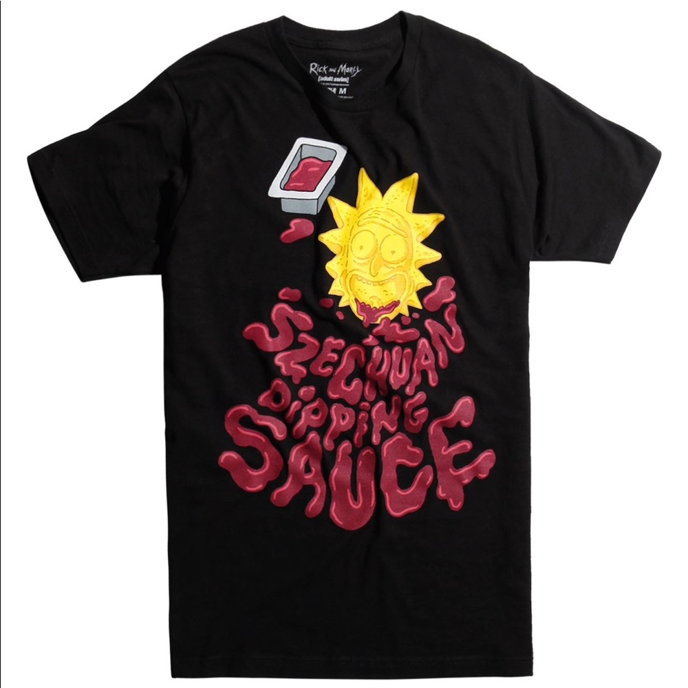Rick and Morty Szechuan Dipping Sauce T-Shirt